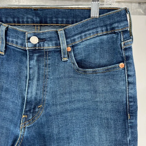 Levi Strauss 511 Slim Fit Jeans Mens W32 L32 Blue‎ Denim Classic preppy - Picture 11 of 16